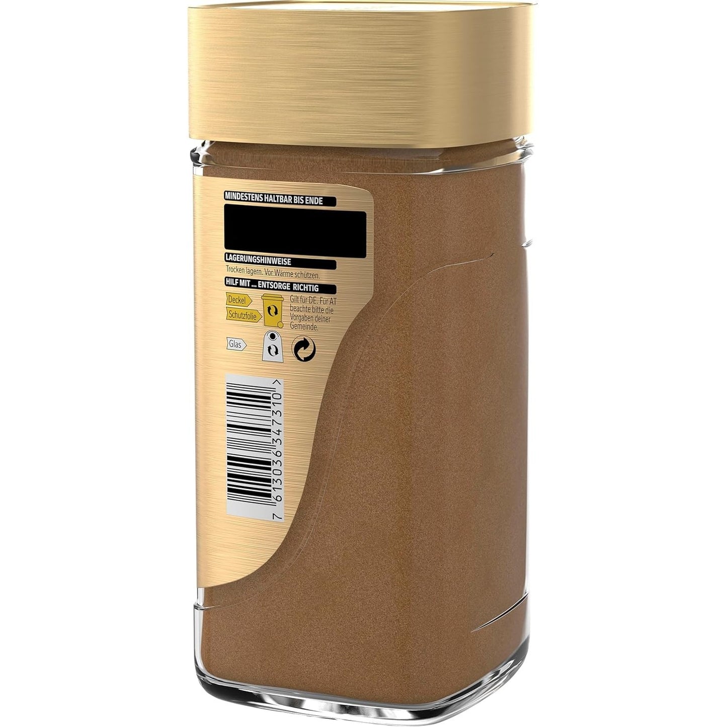 NESCAFÉ Gold Crema 6x200g – Löslicher Kaffee mit Crema