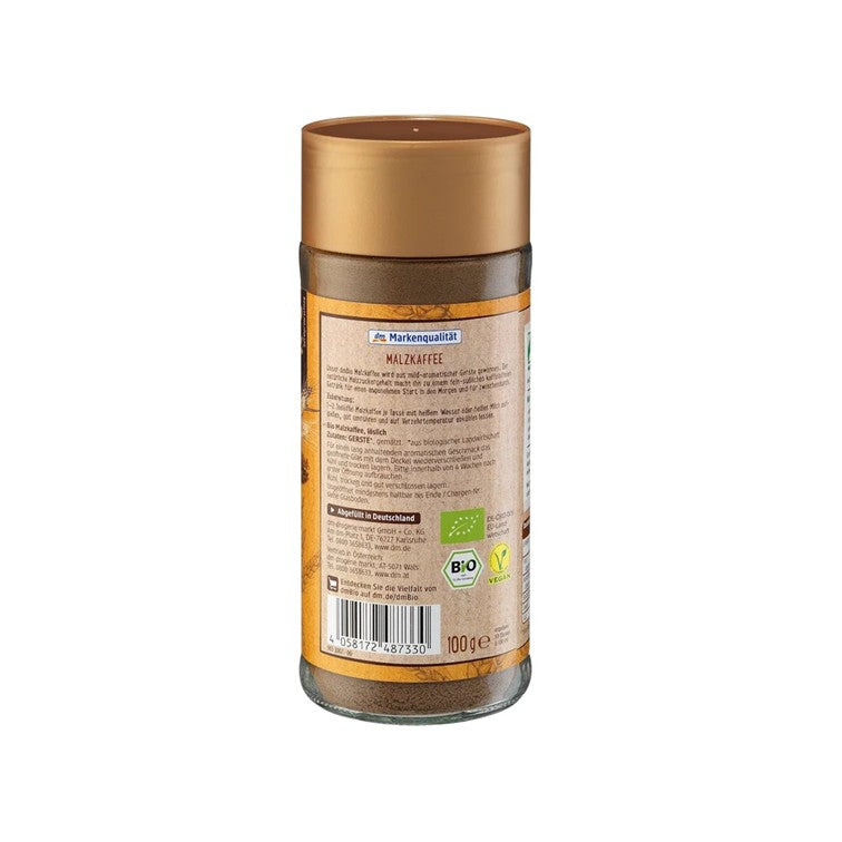5 X 100G Dmbio Kaffee Malzkaffee Löslich Ohne Koffein