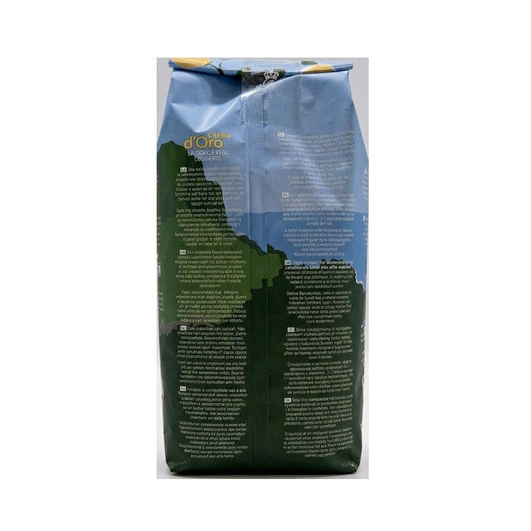 Dallmayr Crema d’Oro La Dolce Vita Leggero 1 kg Ganze Bohnen Kaffee