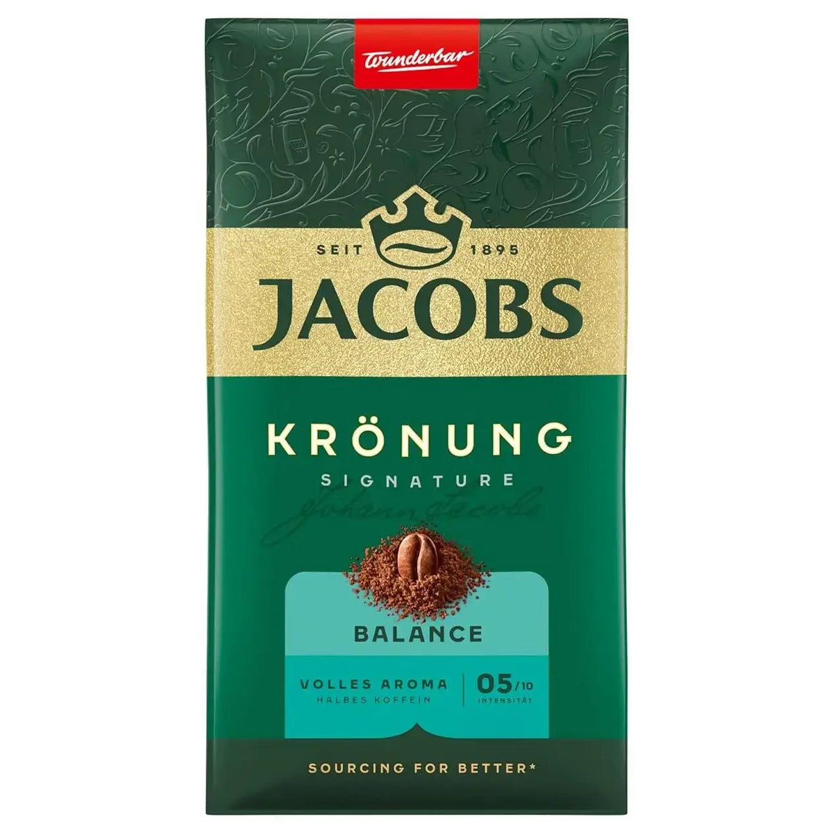 Jacobs Krönung Classic+Mild+Balanca je 500g – Besonders Sanft & Aromatisch Filterkaffee