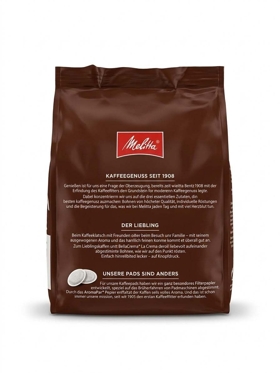 Melitta La Crema Kaffeepads 30 Pads Vorteilspack