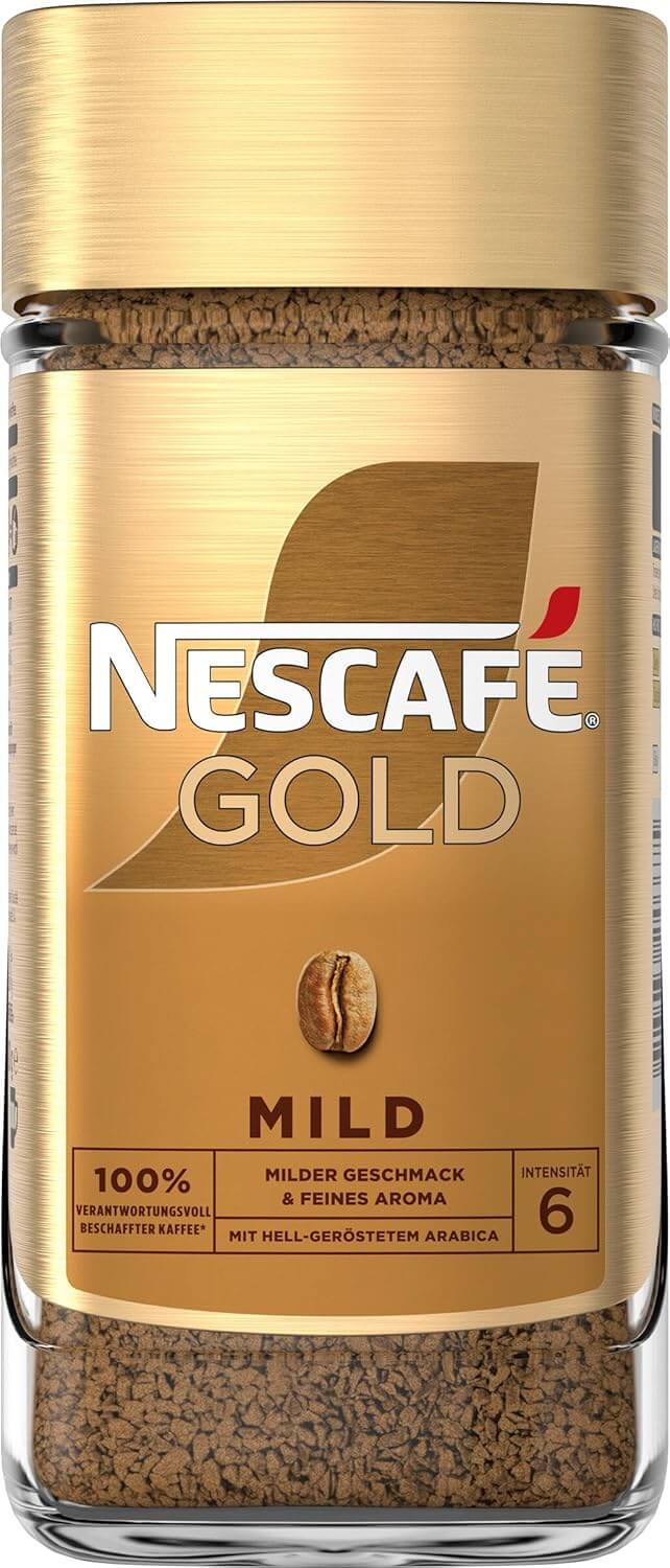 NESCAFÉ Gold Mild 200g – Milder Löslicher Kaffee
