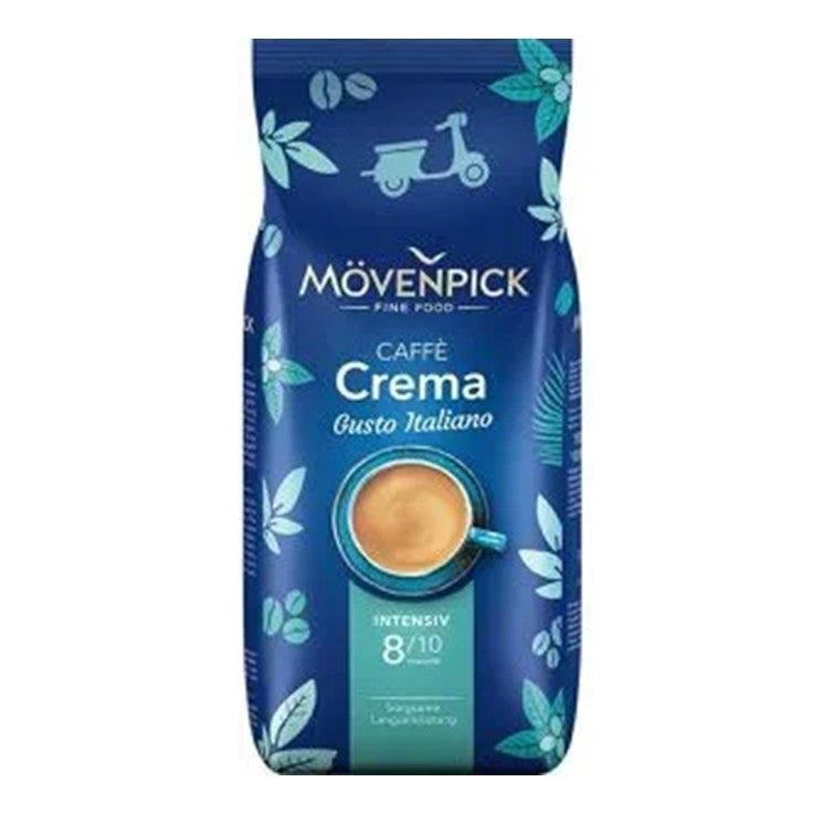 4X 1 KG Mövenpick Gusto Italiano Kaffeebohnen – Ganze Bohnen, 100 % Arabica