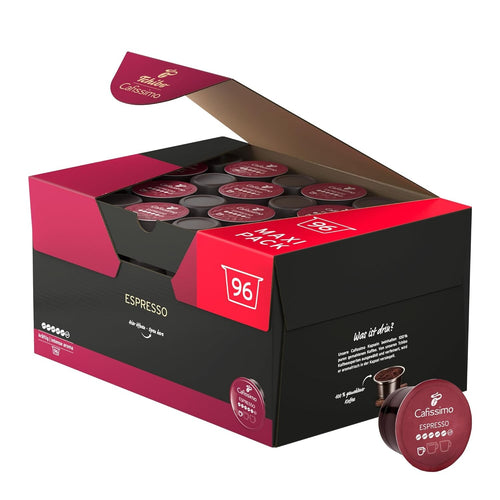 Tchibo Cafissimo Vorratsbox Espresso Kräftig Kaffeekapseln, 96 Stück