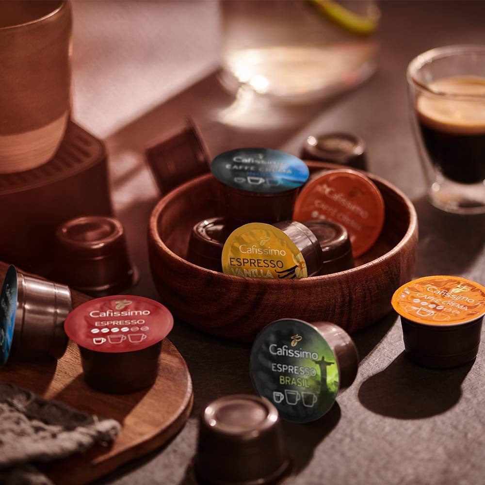 Tchibo Cafissimo Probierset 110 Kapseln Sorten Caffè Crema Espresso Und Kaffee