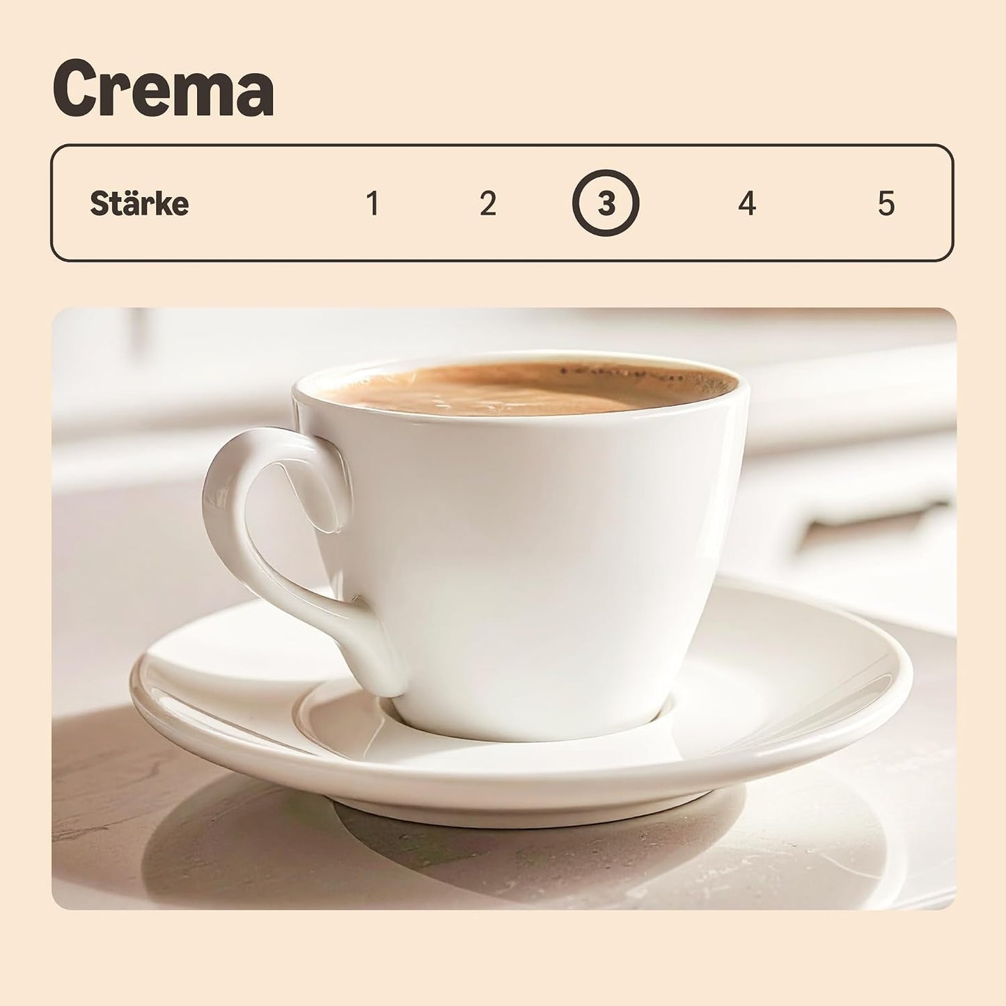 By Amazon Crema 100% Arabica-Kaffeepads, Geeignet Für Senseo-Maschinen, 36 Stück (1 Packung Mit 36 Stück) – Rainforest Alliance-Zertifiziert