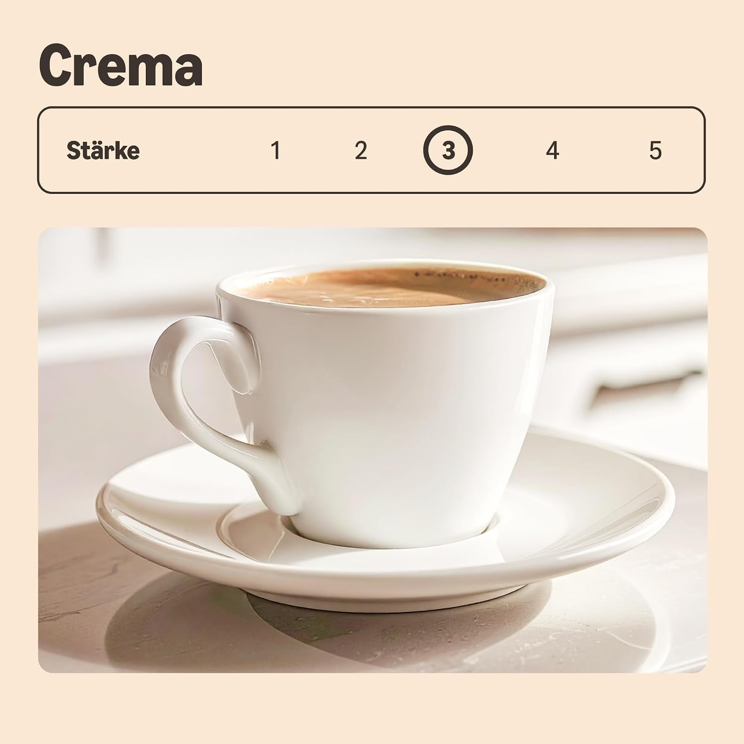 By Amazon Crema 100% Arabica-Kaffeepads, Geeignet Für Senseo-Maschinen, 36 Stück (1 Packung Mit 36 Stück) – Rainforest Alliance-Zertifiziert