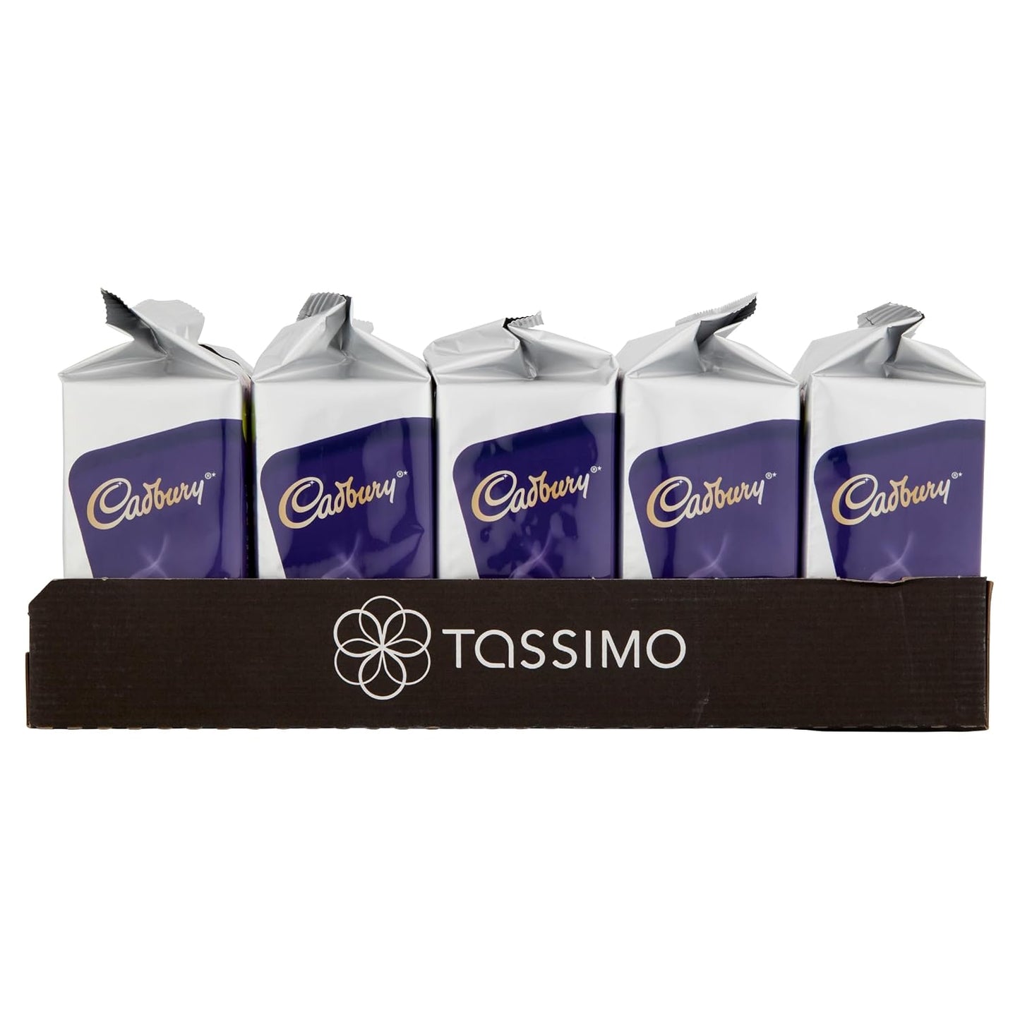Tassimo Kapseln Cadbury Hot Chocolate 40 Kaffeekapseln, 5Er Pack, 5 X 8 Getränke