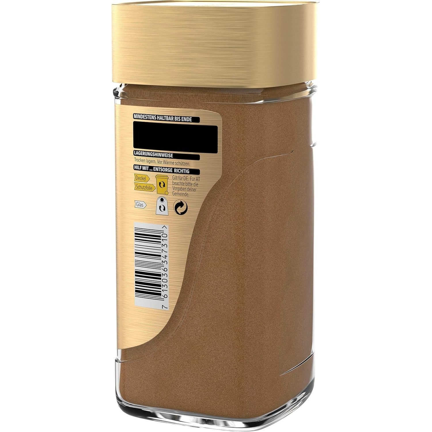 NESCAFÉ Gold Crema 6x200g – Löslicher Kaffee mit Crema