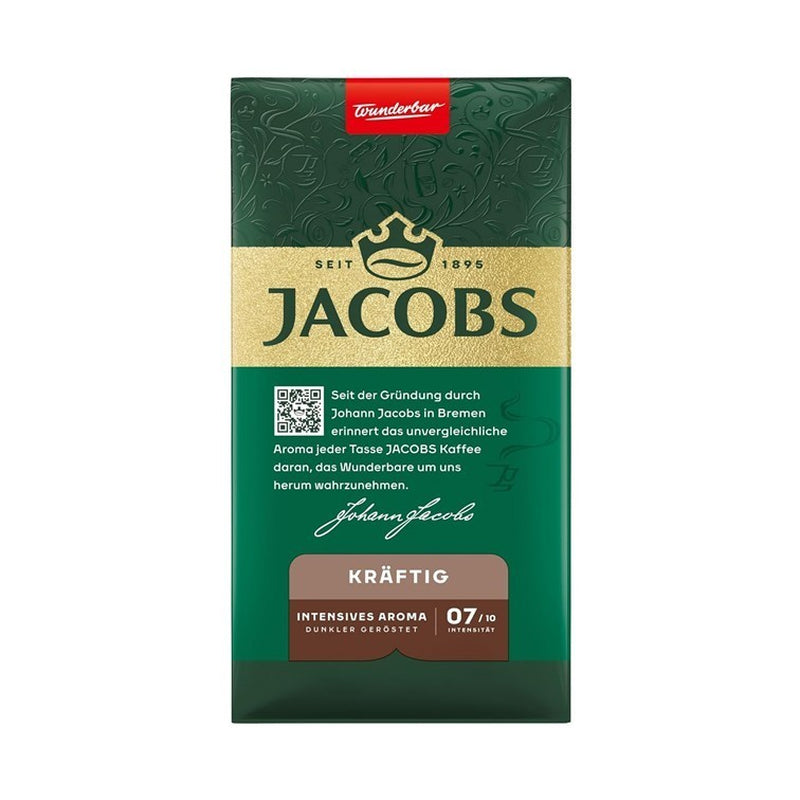 3X 500G Jacobs Krönung Kräftig Filterkaffee Gemahlen Kaffee Pulver 1500G