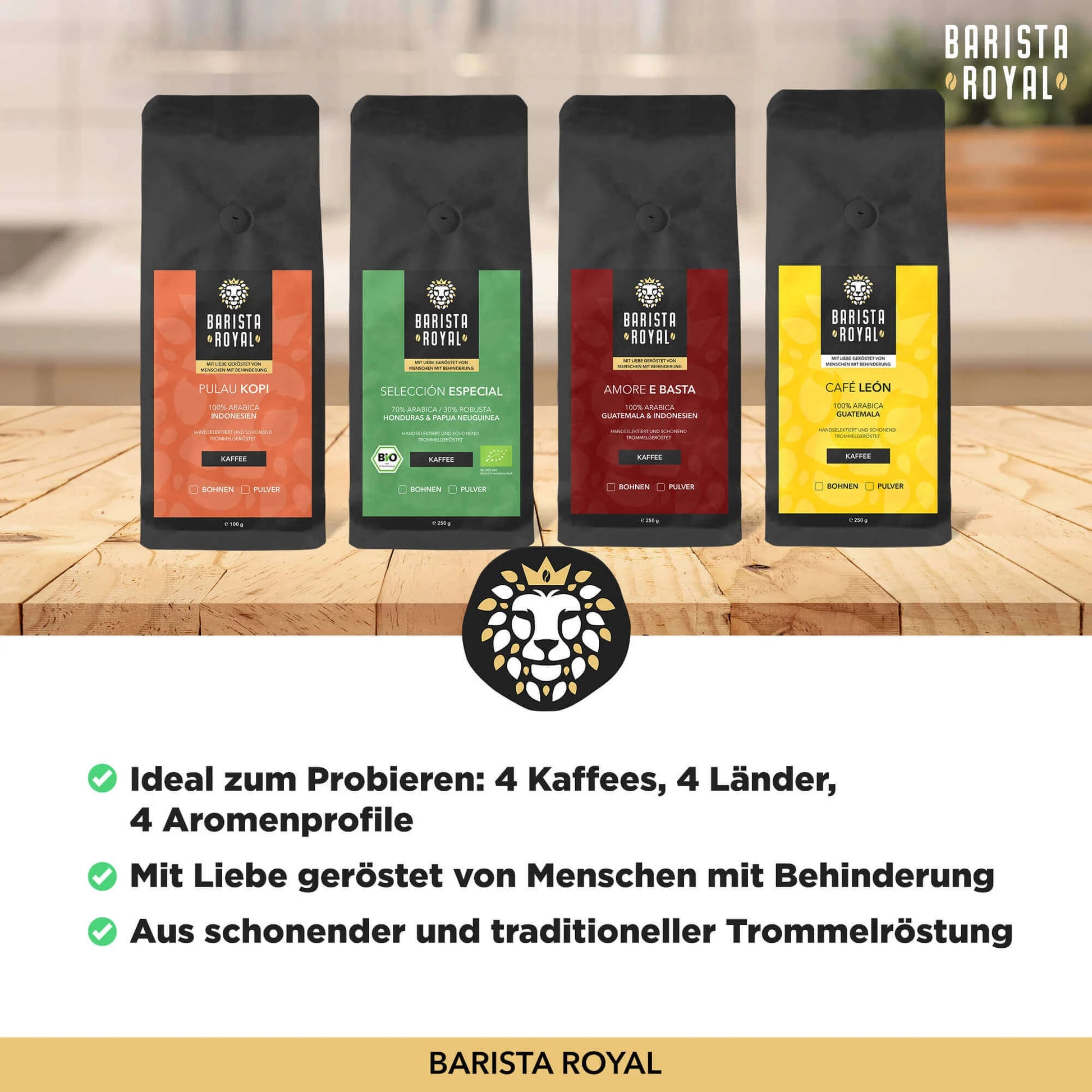 Coffee Gift - Roasted with Love by People with Disabilities