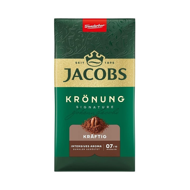 3X 500G Jacobs Krönung Kräftig Filterkaffee Gemahlen Kaffee Pulver 1500G
