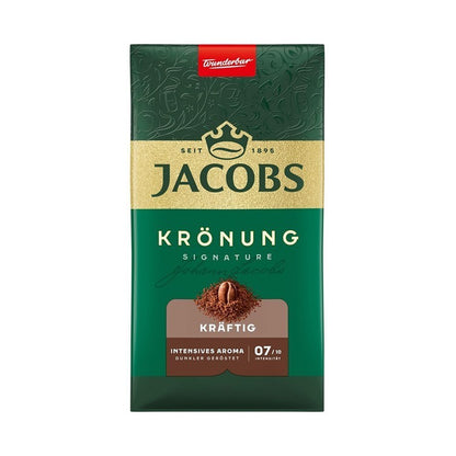 3X 500G Jacobs Krönung Kräftig Filterkaffee Gemahlen Kaffee Pulver 1500G