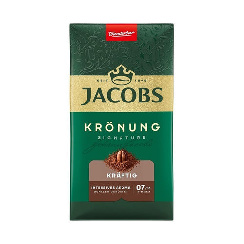 3X 500G Jacobs Krönung Kräftig Filterkaffee Gemahlen Kaffee Pulver 1500G