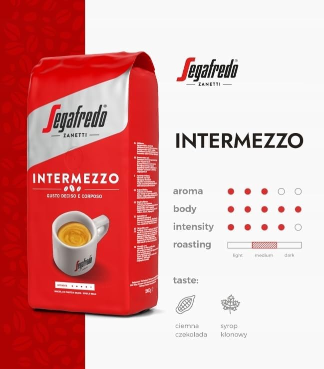 Segafredo Espresso Intermezzo (6 X 1 Kg)