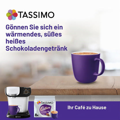 Tassimo Kapseln Cadbury Hot Chocolate 40 Kaffeekapseln, 5Er Pack, 5 X 8 Getränke