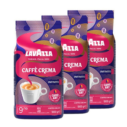 Lavazza Caffe Crema Infinito Special Edition Kaffeebohnen Ganze Bohnen Je 1Kg
