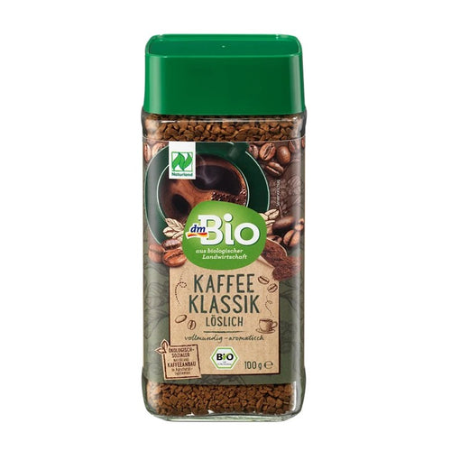 100g Dmbio Kaffee Klassik Löslicher Kaffee Instantkaffee Vorratspack