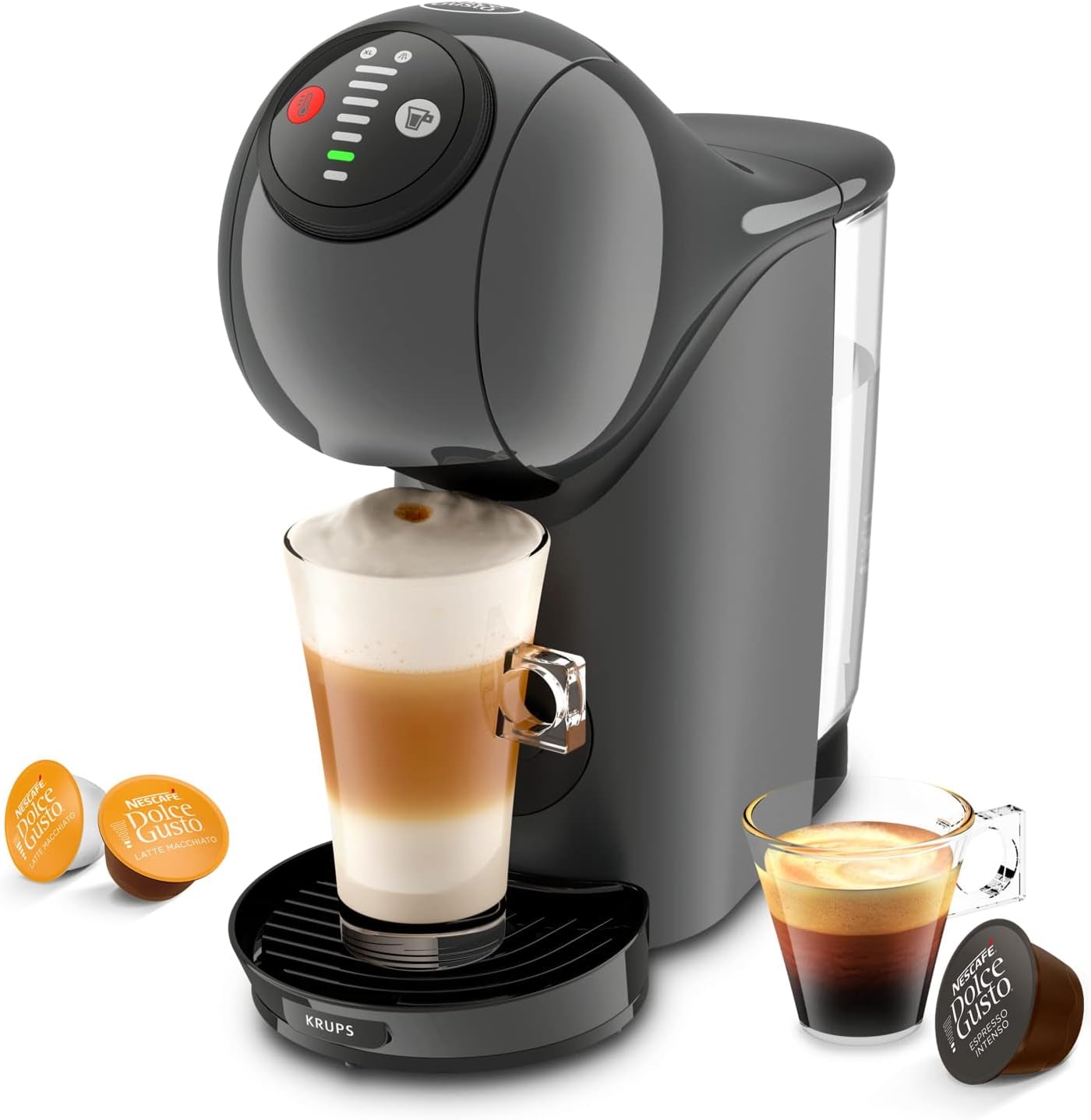 Nescafé Dolce Gusto Genio S Automatische Kapselmaschine by KRUPS, Anthrazit