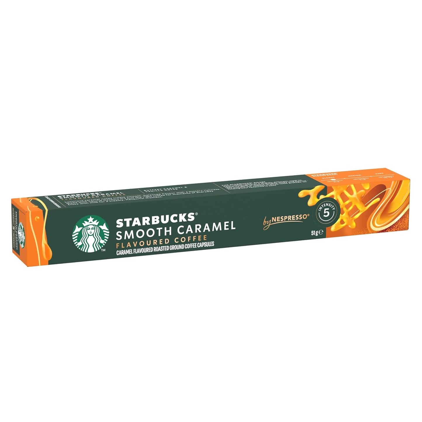 STARBUCKS by Nespresso, Helle Röstung, Karamell Aromatischen Kaffeekapseln 6 X 10 (60 Kapseln)