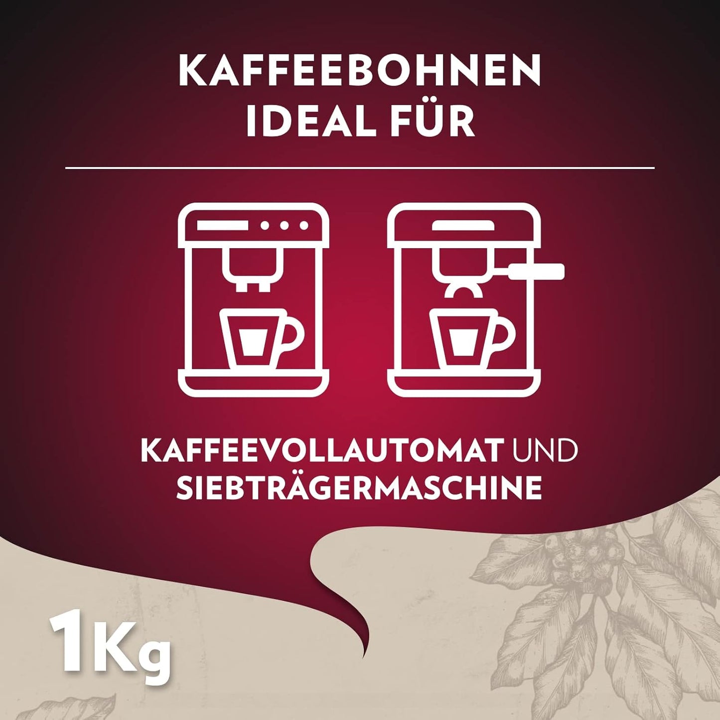 Lavazza, Espresso Aromatico, Arabica & Robusta Kaffeebohnen, Ideal Für Espressomaschinen, Schokolade & Trockenfrüchte Aromen, Aromatischer Geschmack, Intensität 7/10, Leichte Röstung, 1Kg Packung