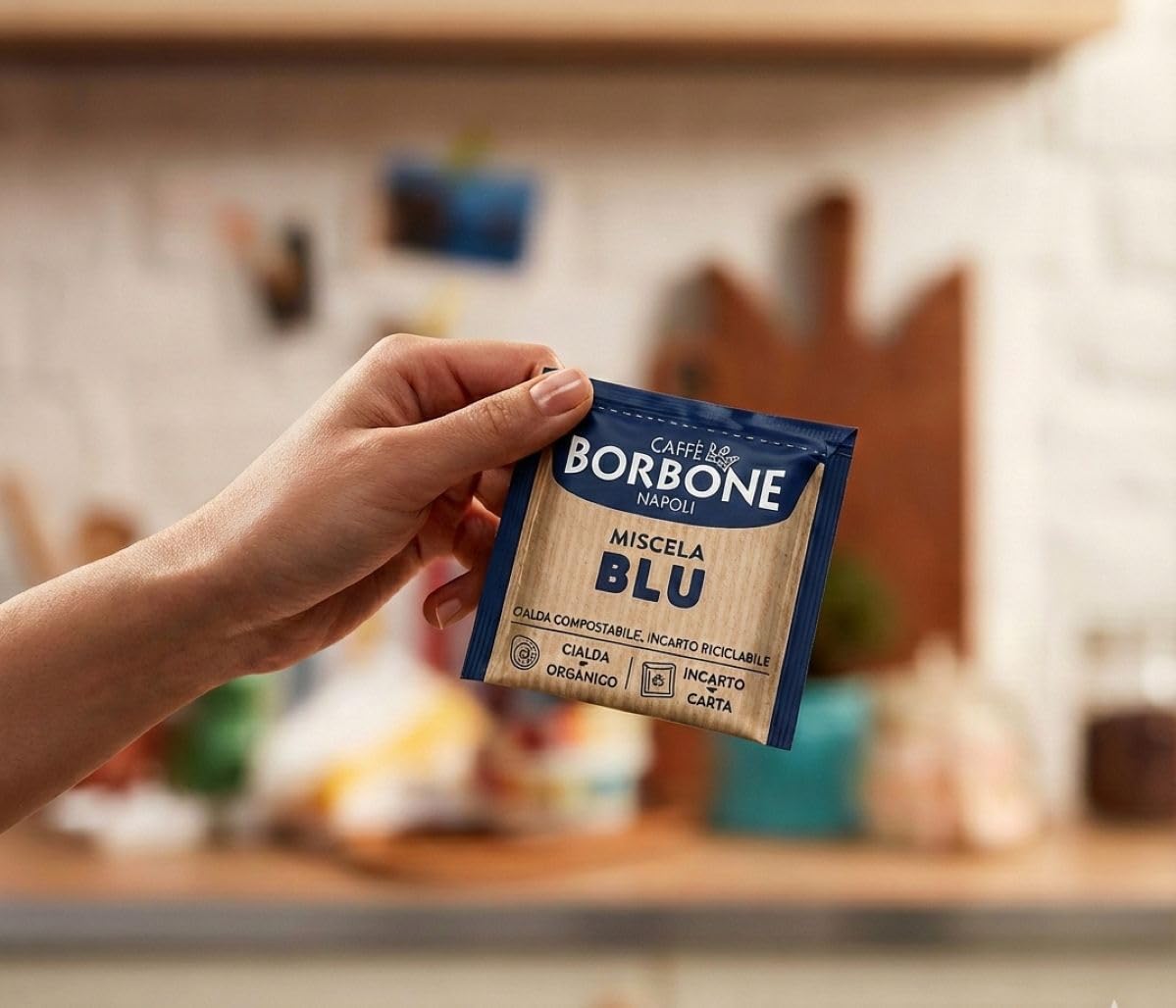 CAFFÈ BORBONE BLU Espresso Pads / Cialde, 150 Stück