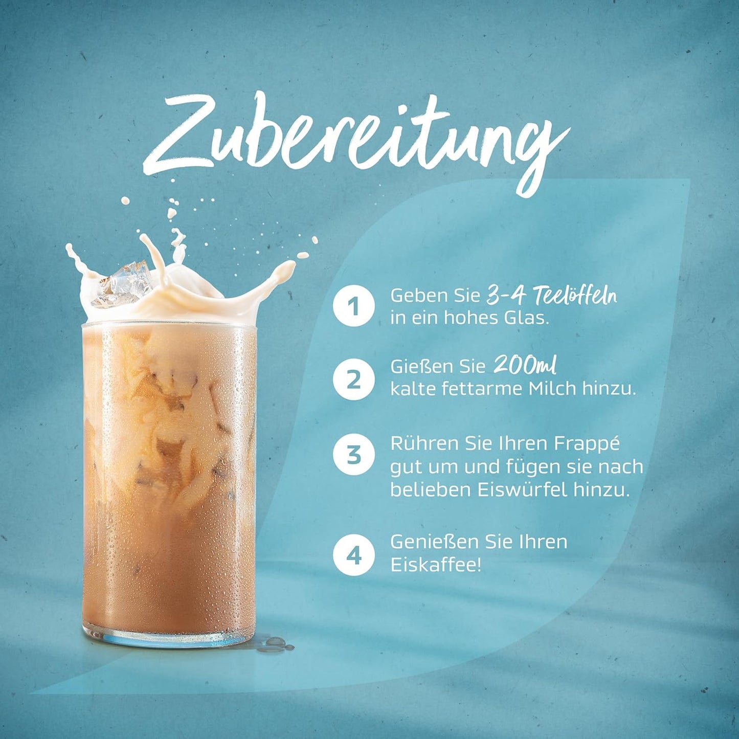 NESCAFÉ Frappé Typ Iced-Coffee, Frappé-Kaffeepulver Mit Instant-Kaffee, Koffeinhaltig, 1Er Pack (1 X 275G)