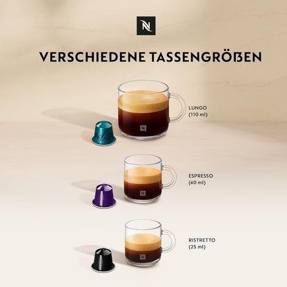 NESPRESSO ORIGINAL Lungo Auswahl 50 Kaffeekapseln | Arabica & Robusta Kaffee | Helle Bis Dunkle Röstung