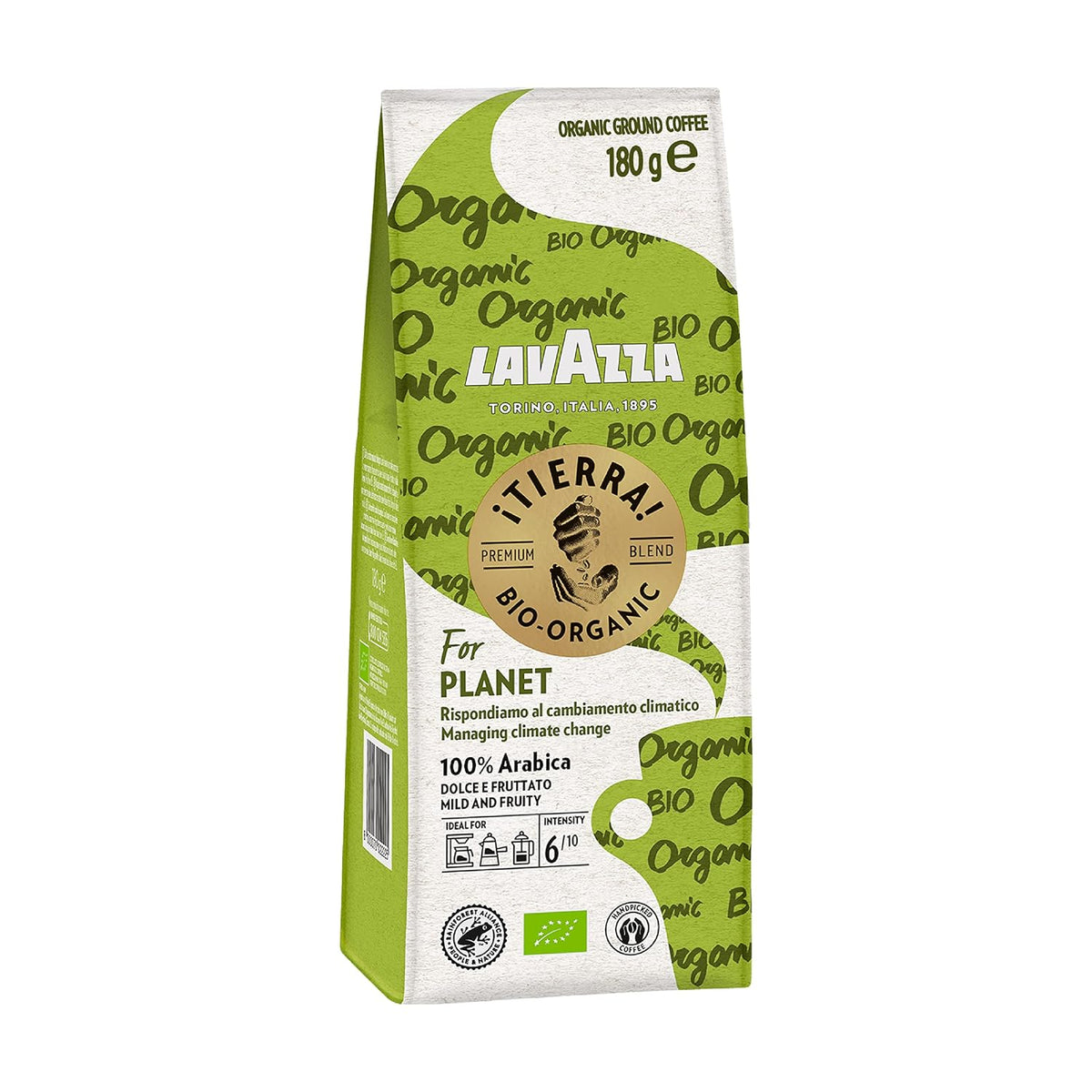 Lavazza Tierra for Cuba Bio Kaffee 180g – Schokolade & Trockenfrüchte, Intensität 7/10