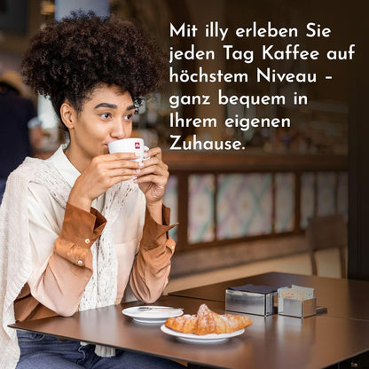 Illy, Gemahlener Filterkaffee CLASSICO, 100% Arabica Mit Noten Von Orangenblüten Und Jasmin, Sanfter Geschmack Und Süßer Nachgeschmack, 1 Dose Mit 250G