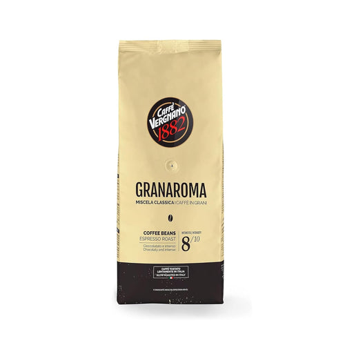 Caffè Vergnano 1882 Kaffeebohnen Granaroma - 1 Kg (1Er Pack)
