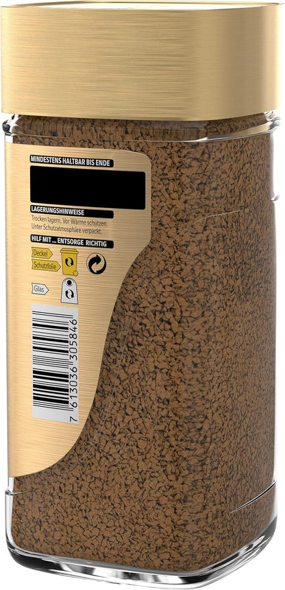 NESCAFÉ GOLD Original, Löslicher Bohnenkaffee, Instant-Kaffee Aus Erlesenen Kaffeebohnen, Koffeinhaltig, 1Er Pack (1X200G)