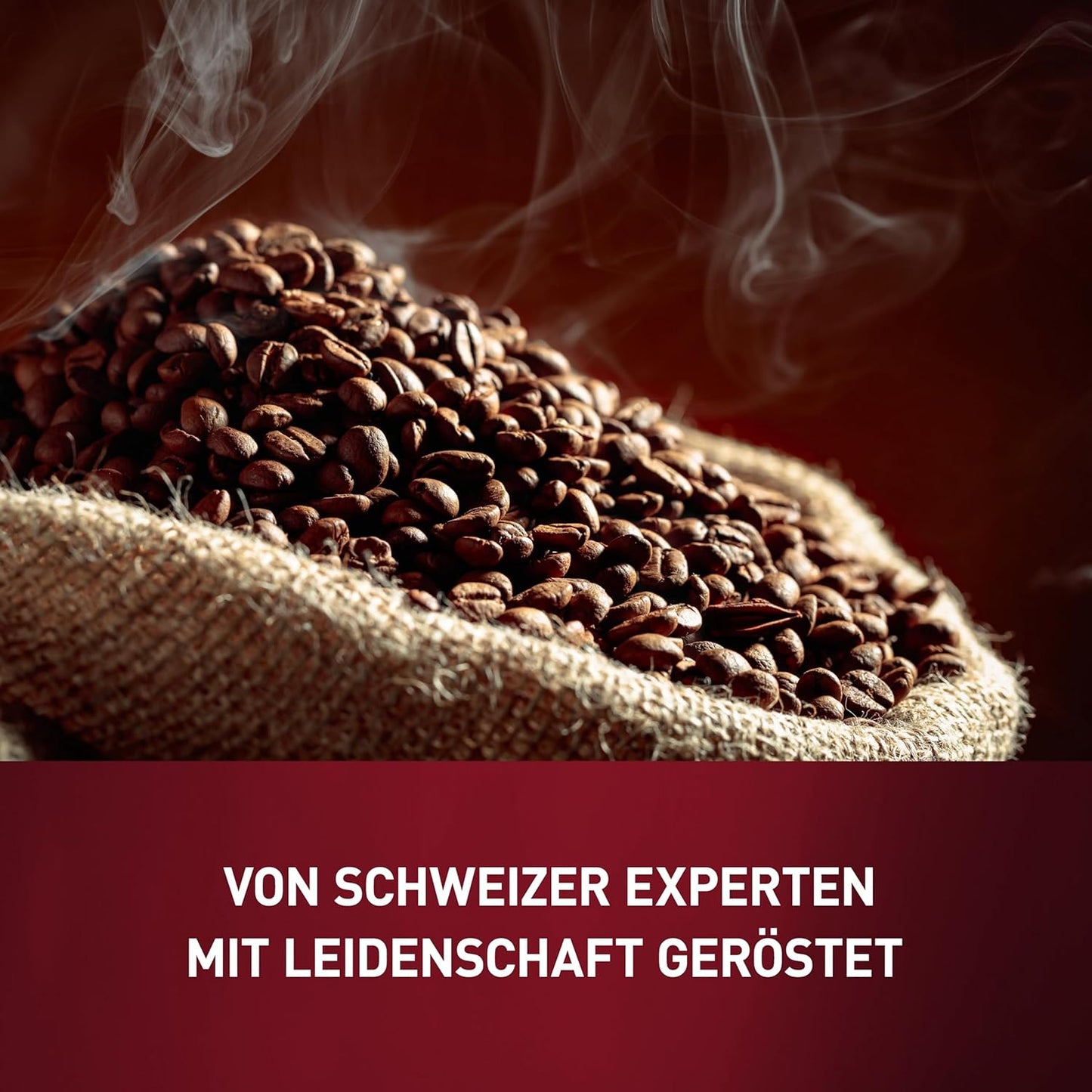 Schwiizer Schüümli Crema, 100% Arabica Kaffeebohnen, Aromatisch-Vollmundig, Ideal Für Vollautomaten, Stärke 3/5, Mittlere Röstung, Rainforest Alliance, 1Kg