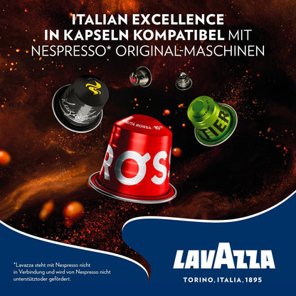 Lavazza Tierra for Africa Bio Organic, Espresso Mit Noten Von Karamell Und Schokolade, 10X10 Kapseln, Nespresso Kompatibel
