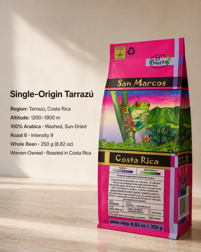 Kaffee-Geschenkset 3 × 250 g – Costa Rica Spezialitätenkaffee als ganze Bohne (Trio) – Preisgekrönter San Marcos Arabica – Geschenkbox für Kaffeeliebhaber, Damen & Herren