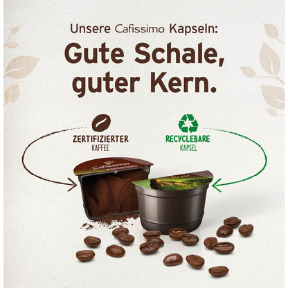 Tchibo Cafissimo Caffè Crema Vollmundig, 120 Stück 4 X 30 Kaffeekapseln