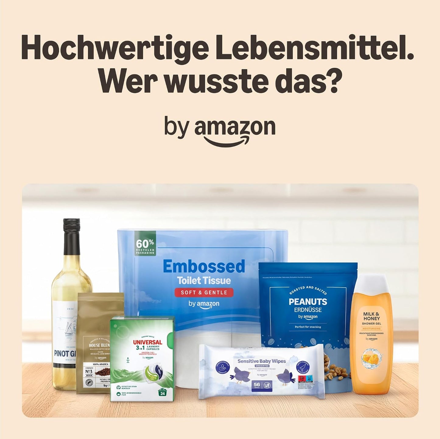 By Amazon Crema 100% Arabica-Kaffeepads, Geeignet Für Senseo-Maschinen, 36 Stück (1 Packung Mit 36 Stück) – Rainforest Alliance-Zertifiziert