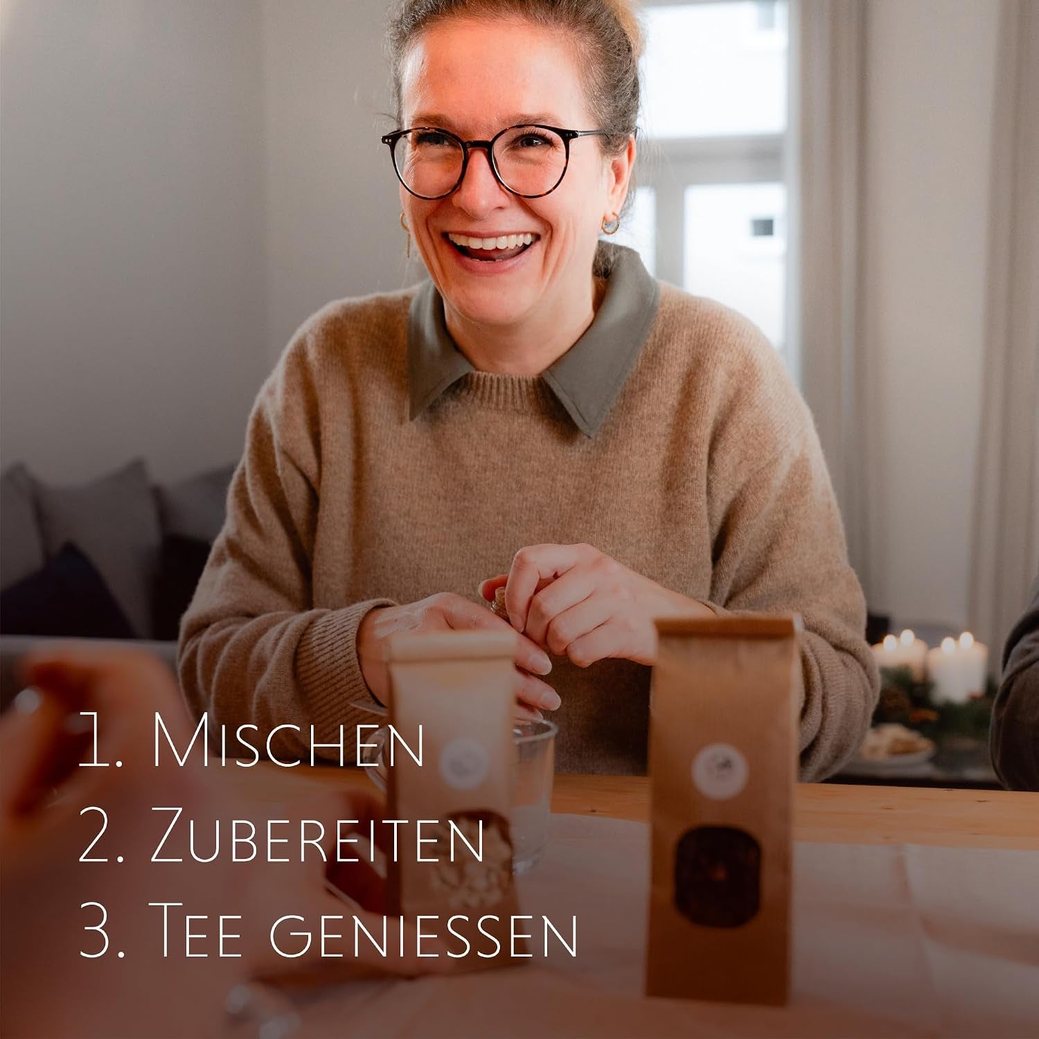 Tee Selber Mischen Set Geschenk Mit Schwarztee - BIO Schwarzer Tee Geschenkset Mit 7 Leckeren Tee-Sorten Zum DIY Teemischung Selber Machen