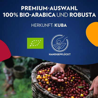 Lavazza Tierra for Cuba Bio Kaffee 180g – Schokolade & Trockenfrüchte, Intensität 7/10