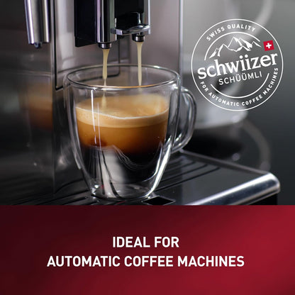 Schwiizer Schüümli Espresso, 100% Arabica Kaffeebohnen, Kräftig-Intensiv, Ideal Für Vollautomaten, Stärke 4/5, Mittlere Röstung, Rainforest Alliance, 1Kg