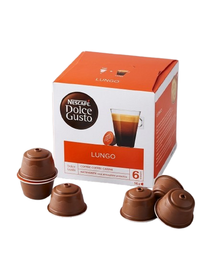 NESCAFÉ Dolce Gusto Caffè Lungo Kaffeekapseln – 100 % Arabica, 16 Kapseln