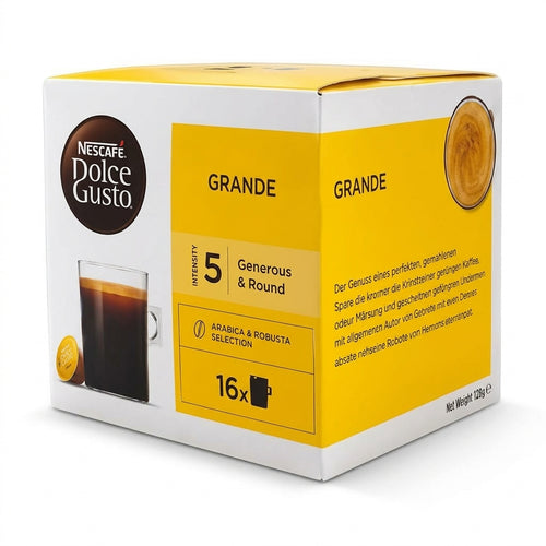 NESCAFÉ Dolce Gusto Grande Kaffeekapseln – 100 % Arabica, 16 Stück