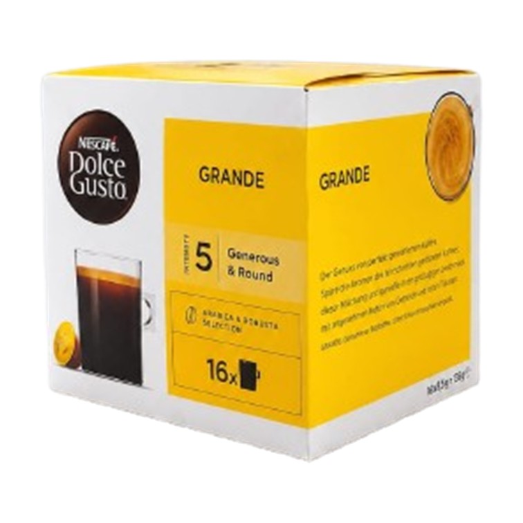 NESCAFÉ Dolce Gusto Grande Kaffeekapseln – 100 % Arabica, 64 Stück 4er Pack