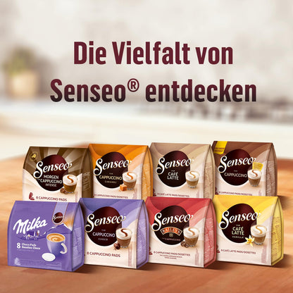 Senseo Pads Cappuccino, Vorratspackung, 5 X 16 Getränke, 80 Kaffeepads