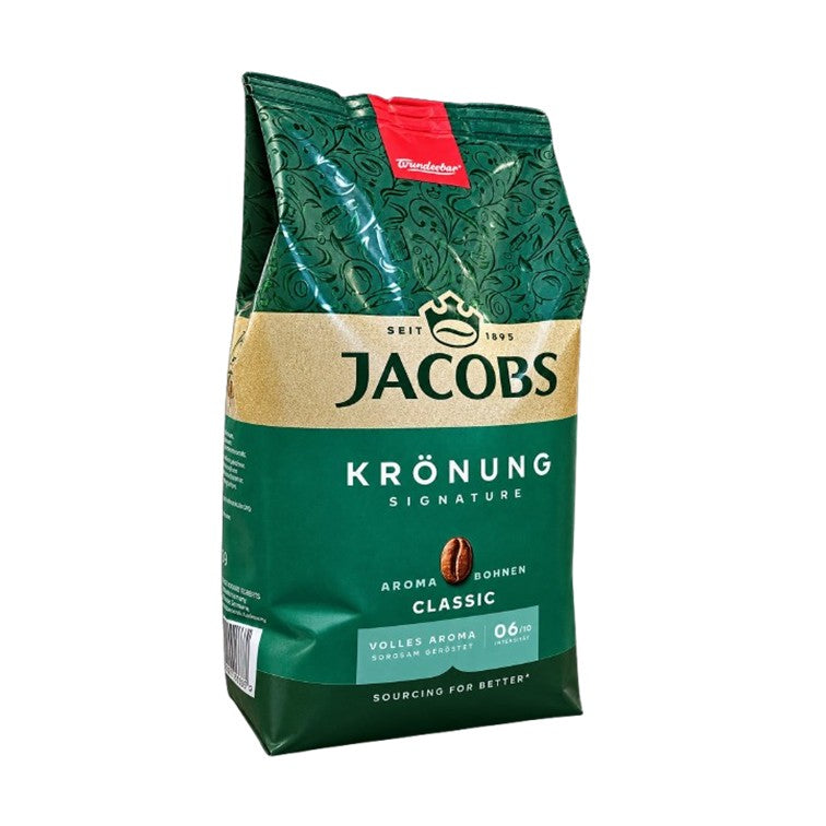 Jacobs Krönung Aroma Classic Kaffeebohnen 500g – Ganze Bohnen – 500g