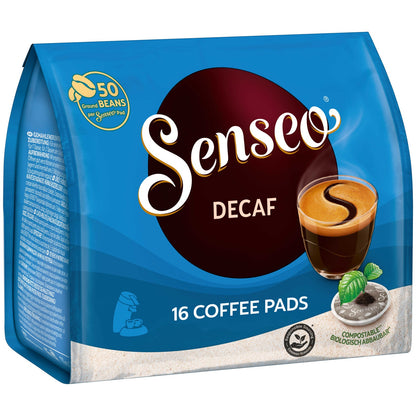SENSEO Pads Decaf Senseopads Entkoffeiniert 10 X 16 Kaffeepads - 160 Getränke