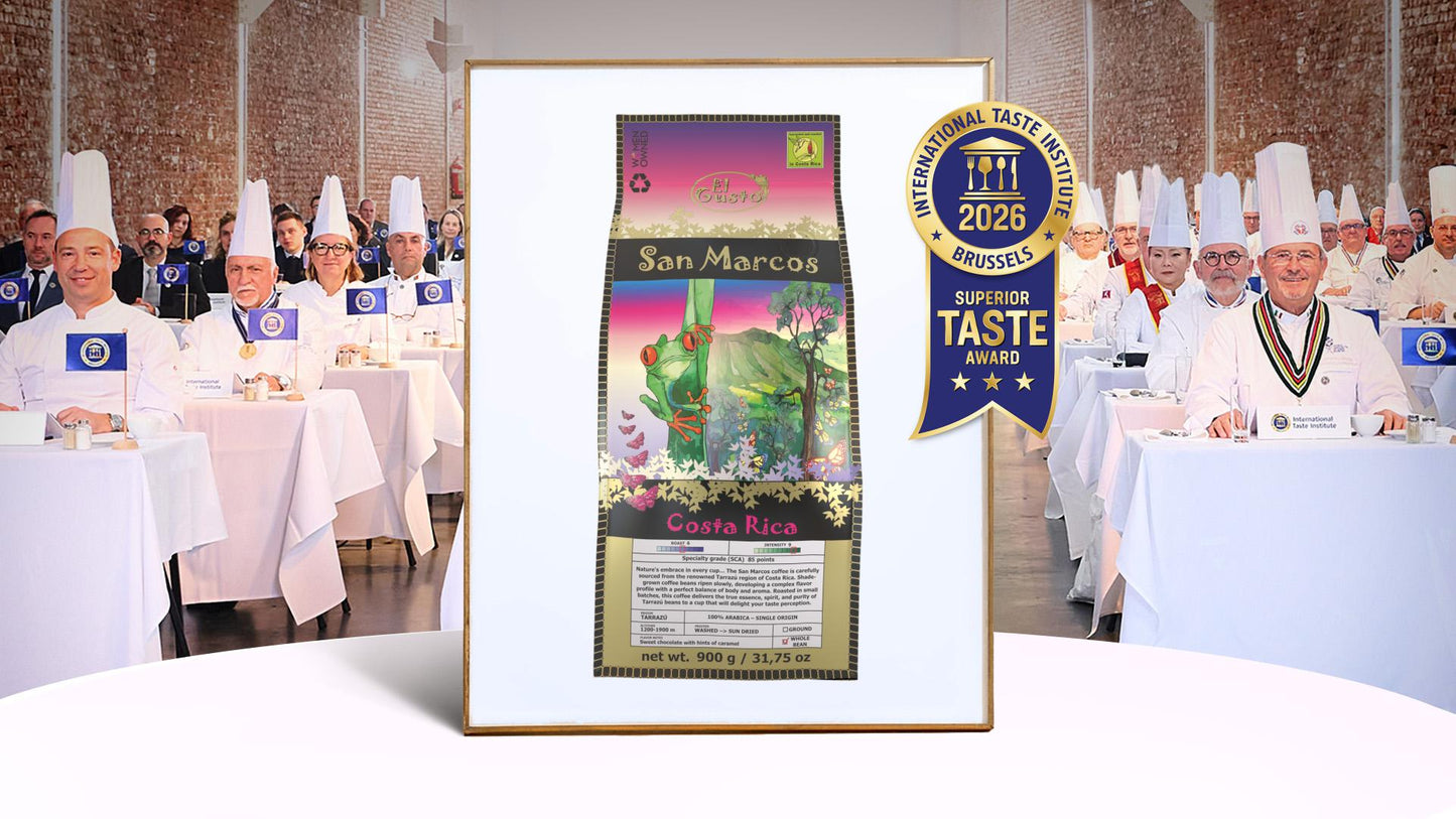 Kaffee-Geschenkset 3 × 250 g – Costa Rica Spezialitätenkaffee als ganze Bohne (Trio) – Preisgekrönter San Marcos Arabica – Geschenkbox für Kaffeeliebhaber, Damen & Herren
