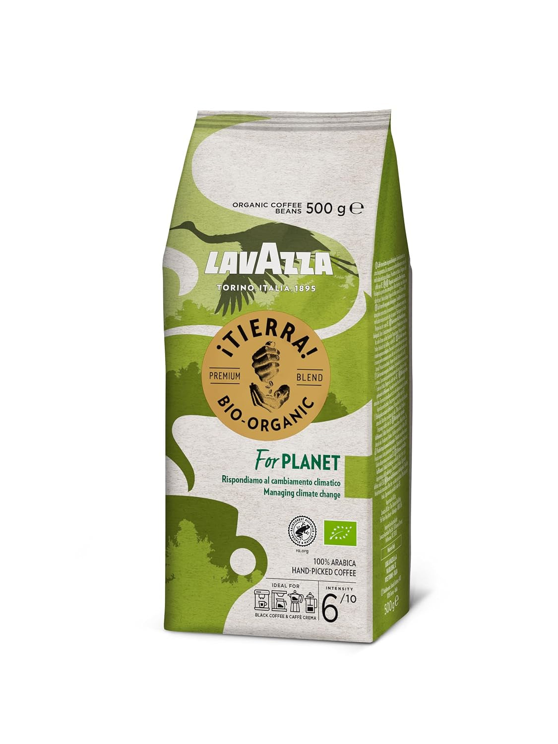 Lavazza Tierra for Planet Bio Arabica Kaffeebohnen 500g