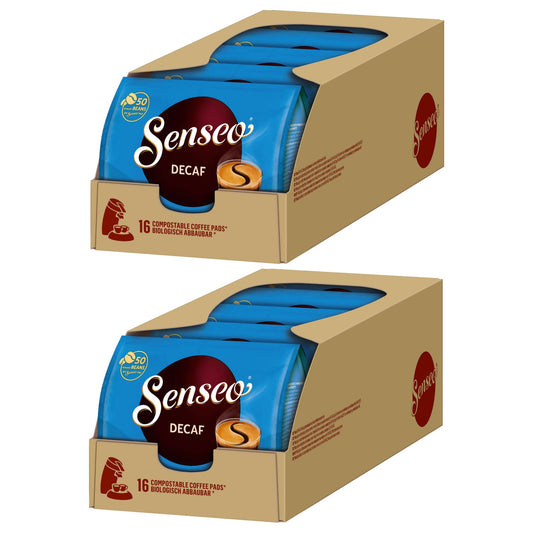 SENSEO Pads Decaf Senseopads Entkoffeiniert 10 X 16 Kaffeepads - 160 Getränke