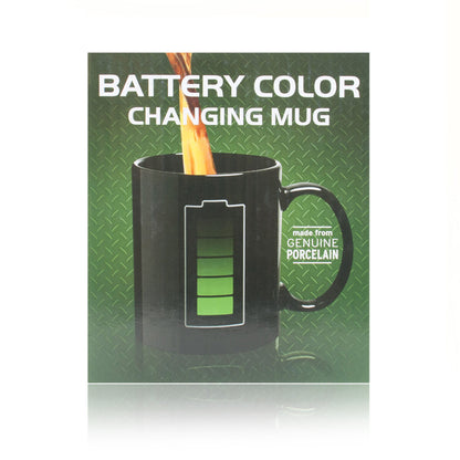 Batterie Tasse Mit Thermoeffekt Thermo Akku Kaffeetasse Wärmeeffekt Farbwechsel!